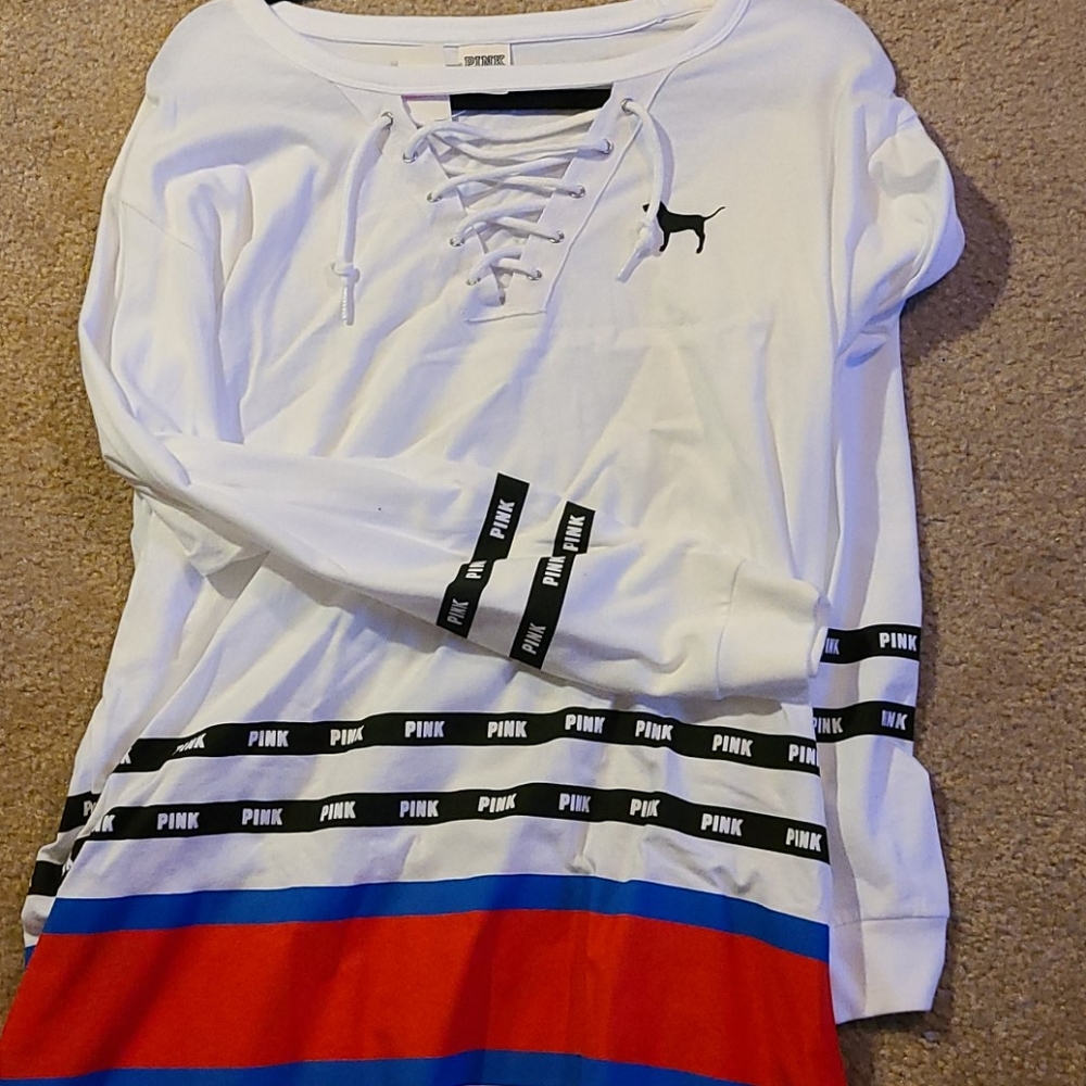 Pink long sleeve lightweight